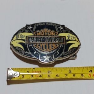 Harley Davidson belt buckle Ride Free in very good condition.